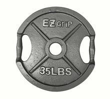 Ader Sporting Goods Olympic Universal White Bench w/Bar & 255lbs Gray Easy Grip Olympic Plates Set Black