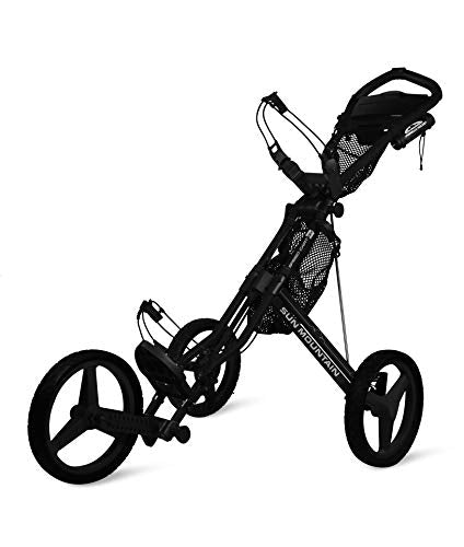 Sun Mountain Speed Cart GX Push Cart Black/Black Large
