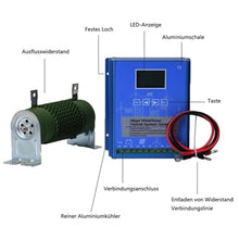 HYZHANHONG 24v, 10000W 12V 24V 48V 220V Renewable Energy Controller MPPT Hybrid Boost Controller for Off-Grid Wind Solar Hybrid System Hybrid Charge Controller