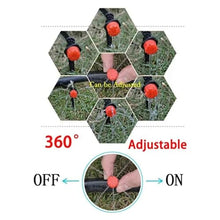 Garden supplies 50-800pcs Adjustable Irrigation Drippers Sprinklers 1/4'' Emitter Dripper Micro Drip Irrigation Sprinklers for Watering System Irrigation supplies(800PCS)