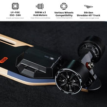 Meepo V5 Electric Skateboard with Remote, 29 Mph Speed, Easy Carry Handle