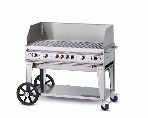 Crown Verity - CV-RCB-48WGP-SI-BULK - 48 in Pro Series LP Outdoor Grill W/Windguards
