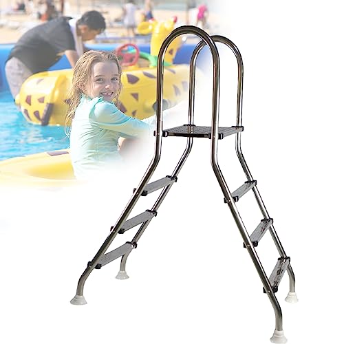 SAeWare Swimming Pool Safety Grab A Frame Pool Grab 304 Stainless Steel Spa Grab Inflatable Pool Step Grab Easy to Install (SP2)