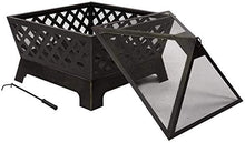 Fire Pit Fire Pits Outdoor Wood Burning Outdoor Mesh Brazier Garden Patio Heater