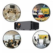TEDILUVI Black Portable Projector High Definition Mobile Phone Same Screen Home Theater