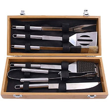 SDVantage 6Pcs BBQ Grill Accessories Set,Grilling Accessories for Outdoor Camping, BBQ Tools for Camping