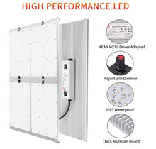 Grow LED Light for Indoor Plantation- 480W Full Spectrum,Bridelux 3000k 4000k + Osram 660nm 730nm
