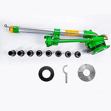 Irrigation Spray Gun Sprinkler，Garden Sprinkler Lawn Sprinkler Spray,27-68m Water Range, with Replacement Nozzle, for Farms Lawn Garden
