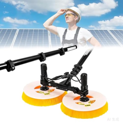 PV Solar Panel Cleaning Machine,Window Cleaning Brush for Outdoor Cleaning