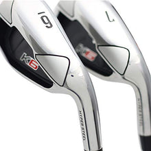 Majek K6 Iron Set +1" Over Big & Tall Senior Men's 8-Piece Right Handed Senior Flex A Flex Club Black