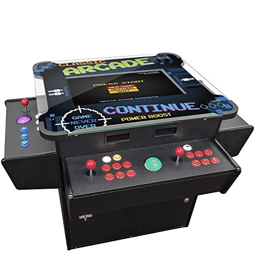 Secret Level Arcades Classic Arcade Machine 1162 Games 3-Sided Black