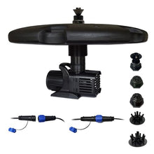 1.25 HP Floating Pond Fountain 11 Spray Patterns 200 ft Quick Disconnect Cord