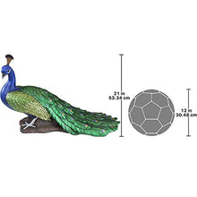 Design Toscano The Regal Peacock Garden Sculpture