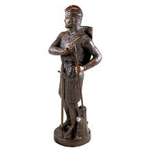 Design Toscano 13th Century Medieval Warrior Soldier Lost Wax Bronze Statue Bronze