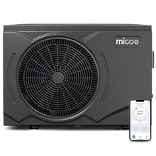 MICOE 58,000 BTU Pool Heat Pump, Inverter Pool Heater for 16,500 Gal Pools