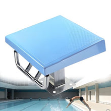 AiODiO Standard Pool Diving Board, Swimming Pool Diving Platform, Non-Slip Surface, Load Capacity 250kg/550lbs,Stainless Base， Inclined at 15°,for Competition