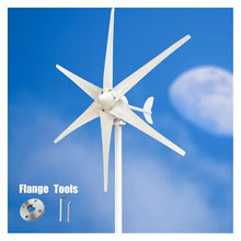 MPPT 3KW 12V 24V 48V Permanent Magnet Wind Turbine Generator Power Kit