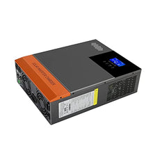 IIUUAYUVI All-in-One 5000W Pure Sine Wave Hybrid Solar Inverter 80A Charging Current 500VDCMax Input Voltage Solar Charger Controller, 48V