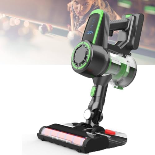 Pool Table Cleaner, Electric Pool Table Brush Cleaner, Cordless Pool Table Vacuum Cleaner with 2nd Speed, Smart LED Display Green
