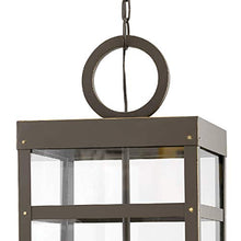 Hinkley Porter Collection Medium Hanging Lantern 120V Oil Rubbed Bronze