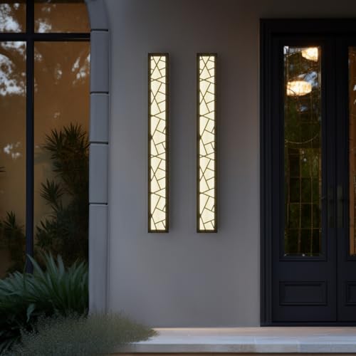 MOD LIGHTING Harper Waterproof Outdoor Wall Light, 94", 1-Pack, Warm White