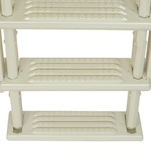 Aqua Select Anti-Slip in-Pool Steps with Outside Flip-Up Ladder