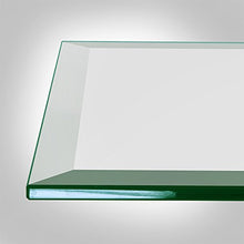 Dulles Glass 36X60 inch Rectangular Glass Table Top - Tempered - 1/4" Thick Glass Surface, Safe Beveled Edge, Eased Corners, Multipurpose for Dining Table, Patio, Coffee and End Table