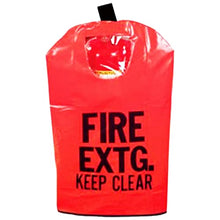 (10 Pack) 30 Lb HEAVY DUTY FIRE EXTINGUISHER COVERS With Window, Large