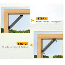 LQSYBHD 45-Degree Angle Bracket Heavy Duty Connector Corner Brace Inside Joint Pergola Accessories for Corners Bookshelves Headboards Countertops Sinks Corner Bracket(Size:8pcs)
