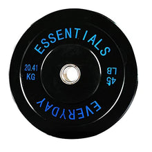 BalanceFrom Olympic Bumper Plate Weight Plate Set Black