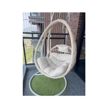XJOYSL7921 Rattan Chair Hanging Chair Balcony Rocking Chair Light Luxury Indoor Swing Household Hanging Basket Modern Accent Chair for Living Room