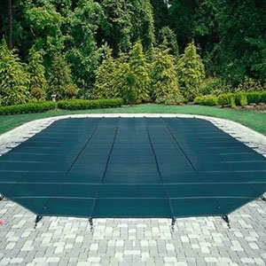 Arctic Armor Sunsolar Mesh Safety Pool Cover Blue Silver
