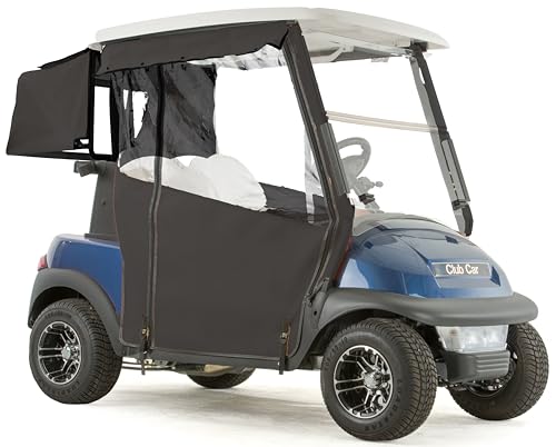 Golf Cart King Pro-Touring Golf Cart Enclosure with Bag Cover Black