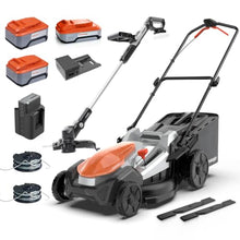 21 Inch Brushless Lawn Mower and Trimmer Combo, 12 Inch Weed Wacker