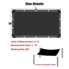 32.8x39.4ft Shade Cloth for Plants with Grommets 90% Sunblock Mesh Tarp, Greenhouse Heat Protection Aluminum Foil Shade Net for Garden Plants Patio Lawn Flowers Chicken Coop Car Outdoor