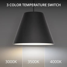 Modern Forms Myla 20in LED Outdoor Pendant CCT Color Temperature Selectable 3000K-35000K-4000K Set to 3500K in Black with Adjustable Height 25in - 135in