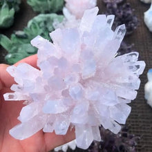 FOTCFATEV Stone White Crystal Clusters Ornament(Size:10pcs)