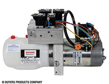 Buyers Products PU3593 Hydraulic Power Unit (Power Unit,Hydraulic 12V Dc,Snow Plow), Black