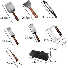 SDVantage 8PCS BBQ Grill Tools Set r - Extra Thick Stainless Steel Fork, Spatula& Tongs - Complete BBQ Accessories in Aluminum Case - Perfect Grill Gifts for Men