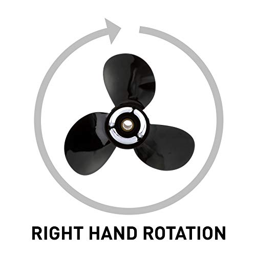 Quicksilver Black Diamond Bravo Two Propeller 17.75" Diameter x 21 Pitch Right Hand