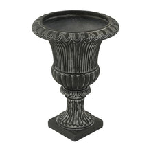 Merax 2 Set 15.94" H Classical Scroll & Fluted Pedestal Urn Planter