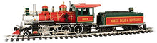 Bachmann 4-6-0 Steam Locomotive Metal Gears Christmas Large G Scale Red