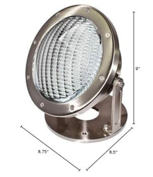 DABMAR LIGHTING Underwater LED Light 16W Red PAR56 12V SS316