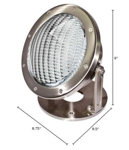 DABMAR LIGHTING Underwater LED Light 16W Red PAR56 12V SS316