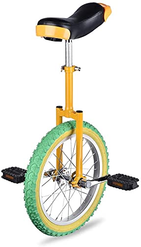 JINCAN 24 inch Freestyle Unicycle Wheel with Leakproof Butyl Tire, Non-Slip Pedals