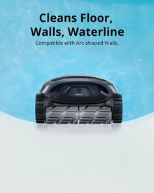 (2026 Upgrade) Beatbot AquaSense Wireless Pool Vacuum Robot - Intelligent Path Opimization, Cleans Floor, Walls, and Waterline, for Above & In-Ground Pools up to 2,260 sq.ft, Black