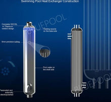 Badgerpipe Titanium Tube and Shell Heat Exchanger 1200 os