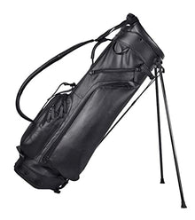 Sun Mountain 2019 Men's Leather Stand Golf Bag Black