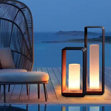 KISAD Waterproof Pillar Lamp Modern Landscape Path Light Garden Lawn Lamp Pathway Light LED Bollard Lighting Fixture Outdoor Waterproof Floor Lamp for Patio Yard Walkway(30cm/11.8in)