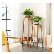 YYBOES Plant Pedestal Stand Wooden Vase Base Indoor Flower Pot Stand Flower Pot Display Stand Living Room Teapot Plant Display Stand High Plant Stand Pedestal Stands for Display